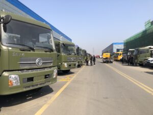 Dongfeng 8 Бортова вантажівка Ton
