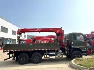 Dongfeng 8 Grúa k'uk'umel articulada u tonelada