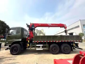 Dongfeng 8 Grúa k'uk'umel articulada u tonelada