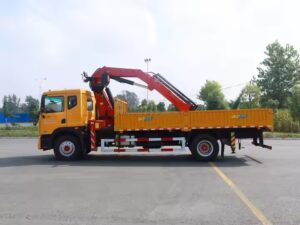 Dongfeng 8 Grúa k'uk'umel articulada u tonelada