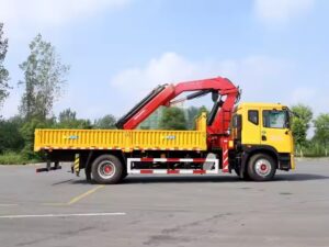 Dongfeng 8 Grúa k'uk'umel articulada u tonelada