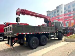 Dongfeng 8 Grúa k'uk'umel articulada u tonelada