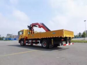Dongfeng 8 Grúa k'uk'umel articulada u tonelada