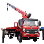 DongfengtiaGrúa telescópica ar dätä bo̲jä toneladaane Operation Dongfeng 8 Ton Truck Telescopic Crane