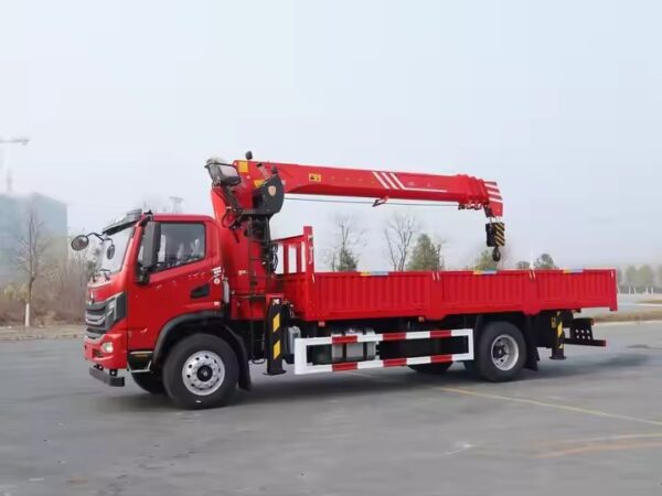 Dongfeng 8 Grue télescopique de camion de tonne