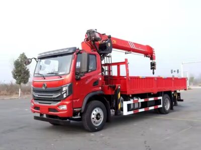 Дунфэн 8 Тонный грузовик телескопический кран