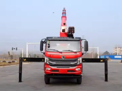Дунфэн 8 Тонный грузовик телескопический кран