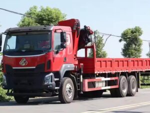 Dongfeng Liuqi 16 Ton Knuckle Boom Crane Truck