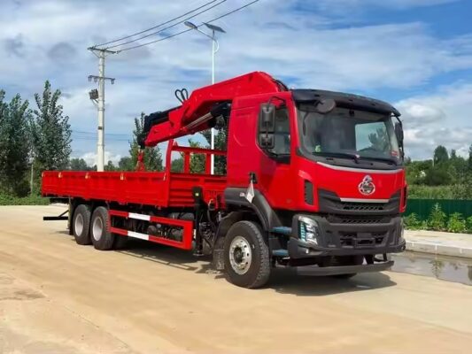 Dongfeng Liuqi 16 Toni Knuckle Boom Crane Truck