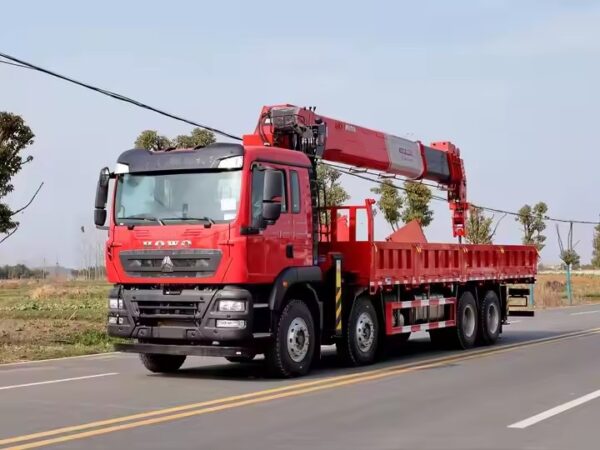 Dsinotruk Howo 20 Grúa Ton Knuckle Boom