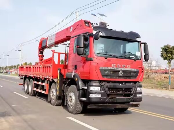 Dsinotruk Howo 20 Grúa Ton Knuckle Boom