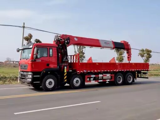 Dsinotruk Howo 20 Ton Knuckle Boom Garabia