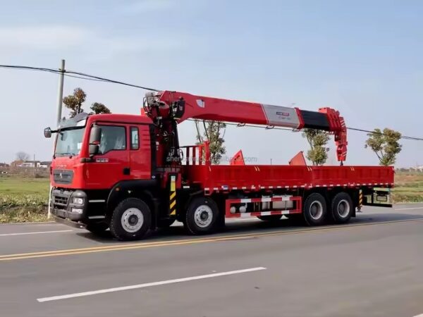 Dsinotruk Howo 20 Grúa Ton Knuckle Boom