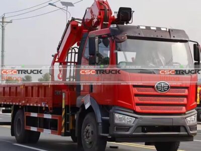 Faw 10 Ton Knuckle Boom Crane