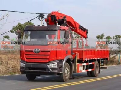 Faw 10 Ton Knuckle Boom Crane