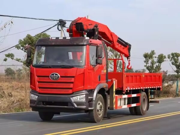 Faw 10 Ton Knuckle Boom Crane