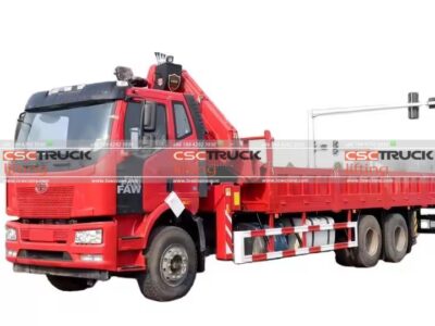 Faw 12 Ton Knuckle Boom Crane
