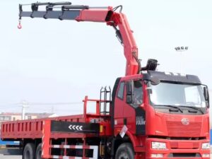 Faw 12 Ton Knuckle Boom Crane Truck