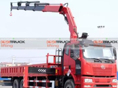 Faw 12 Ton Knuckle Boom Crane Truck