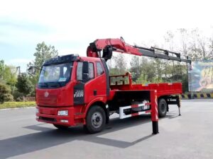 Faw 12 Ton Knuckle Boom Crane Truck