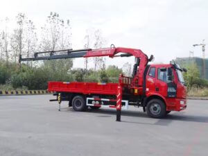 Faw 12 Ton Knuckle Boom Crane Truck
