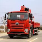 Kuisa kusakura uye kuendesa kweshongwe cranes Faw 12 Ton Truck Telescopic Crane