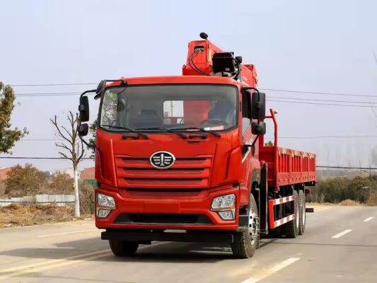Faw 12 Ton Truck Telescopic Crane