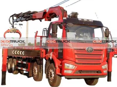 Faw 12Ton Knuckle Boom Crane