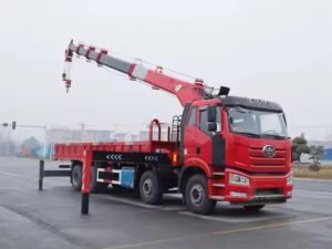 Faw 14 Tuj Truck Telescopic Crane