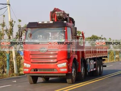 Faw 20Ton Knuckle Boom Crane