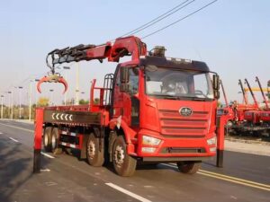 Faw 20Ton Knuckle Boom Crane