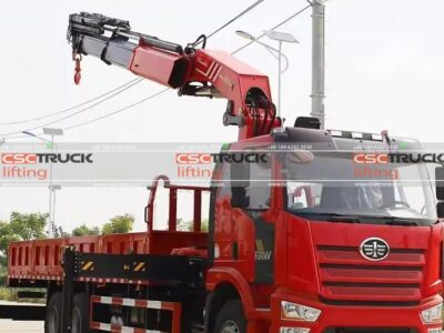 Faw 25 Ton Knuckle Boom Crane