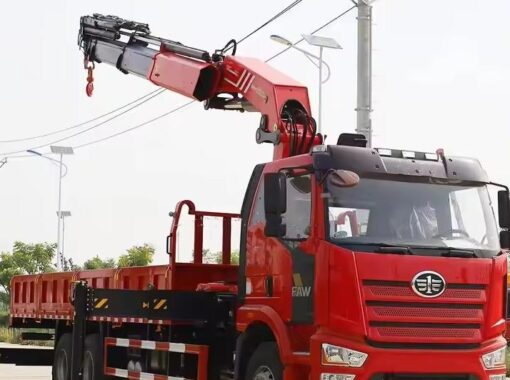 Faw 25 Ton Knuckle Boom Garabia
