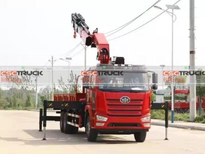 Faw 25 Ton Knuckle Boom Crane