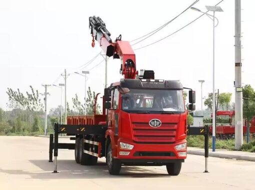Faw 25 Ton Knuckle Boom Garabia