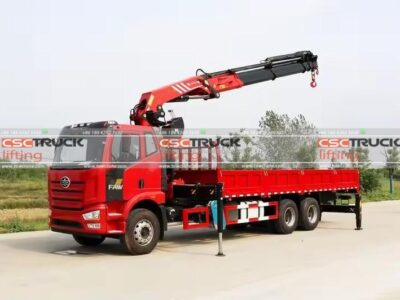 Faw 25 Ton Knuckle Boom Crane