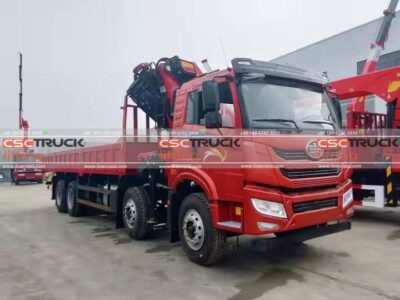 Faw 25 Ton Knuckle Boom Crane Truck