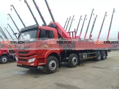 Faw 25 Ton Knuckle Boom Crane Truck