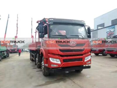 Faw 25 Ton Knuckle Boom Crane Truck