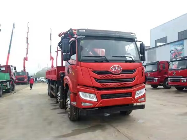 Faw 25 Ton Knuckle Boom Crane Truck