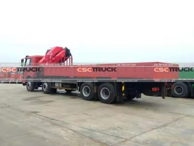 Faw 25 Ton Knuckle Boom Crane Truck