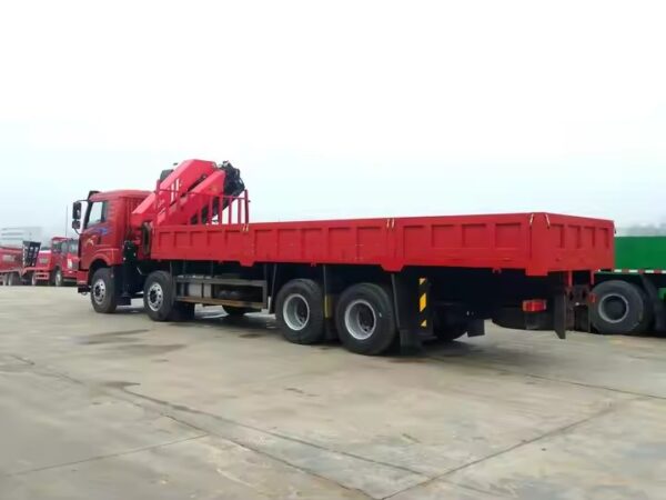 Faw 25 Ton Knuckle Boom Crane Truck