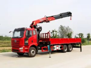 Faw 25Ton Knuckle Boom Crane
