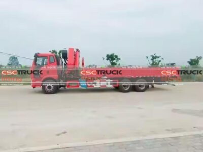 Faw 25Ton Knuckle Boom Crane