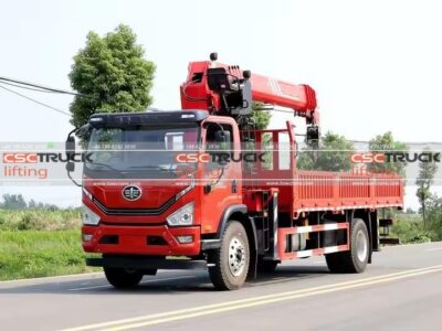Faw 8 Ton Knuckle Boom Crane