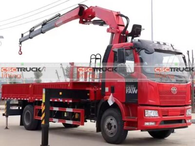 Faw 8 Ton Knuckle Boom Crane Truck