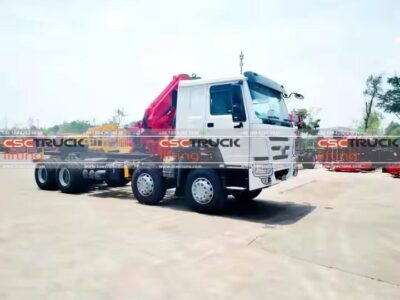 Howo 25 Ton Knuckle Boom Crane Truck