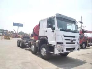 Howo 25 Camió grua Ton Knuckle Boom