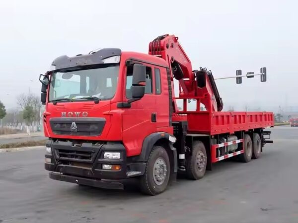 Howo 30 Ton Knuckle Boom Crane