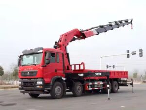 Howo 30 Ton Knuckle Boom Crane